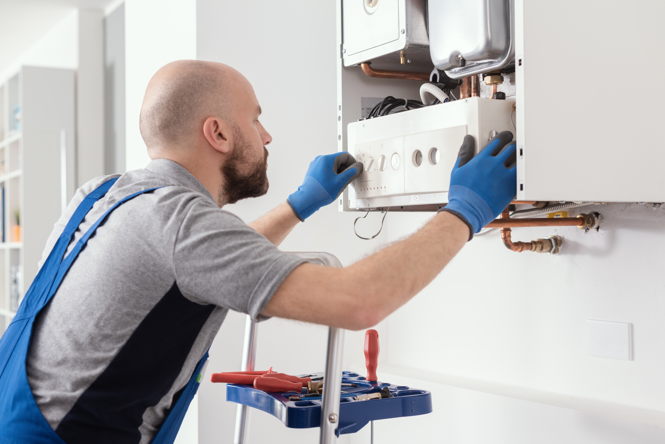 how water heater service